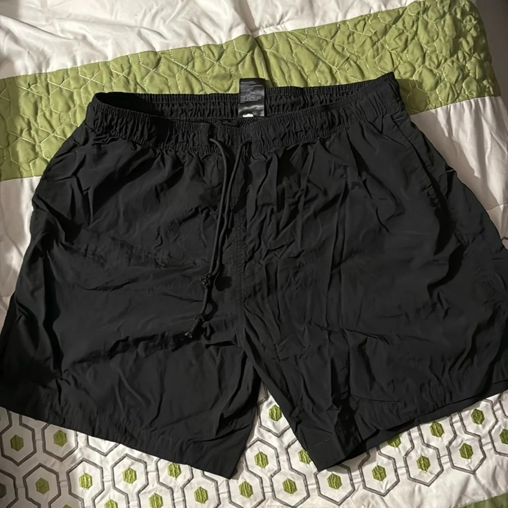 NWOT Black Drawstring Shorts